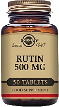 Пищевая добавка "Рутин" - Solgar Rutin 500 mg — фото N2