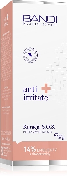 Успокаивающий крем для лица - Bandi Medical Expert Anti Irritate SOS Intensive Soothing Treatment — фото N3