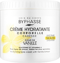 Зволожувальний крем для тіла з екстрактом ванілі - Byphasse Moisturizing Body Cream With Vanilla Extract — фото N1