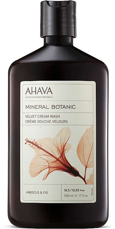 Крем для душа "Гибискус и Инжир" - Ahava Mineral Botanic Velvet Cream Wash Hibiscus & Fig