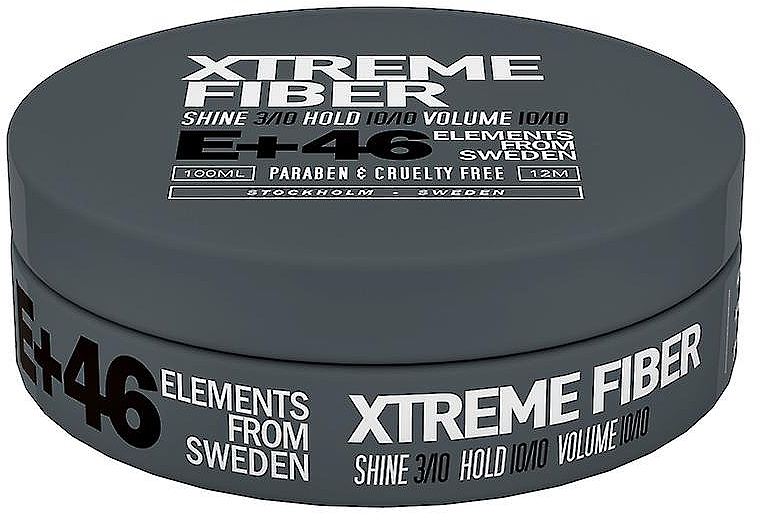 Віск для укладання волосся - E+46 Xtreme Fiber — фото N1