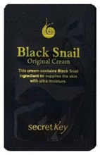 Парфумерія, косметика Крем для обличчя - Secret Key Black Snail Original Cream (пробник)