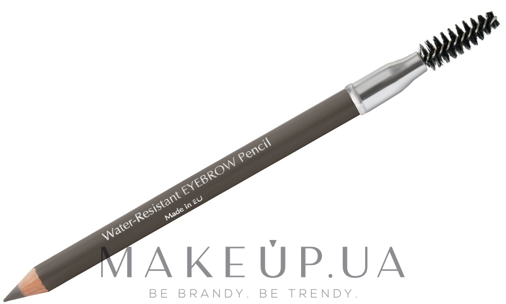 Водостойкий карандаш для бровей с щеточкой - Miss Claire de Luxe Water-Resistant Eyebrow Pencil — фото Blonde