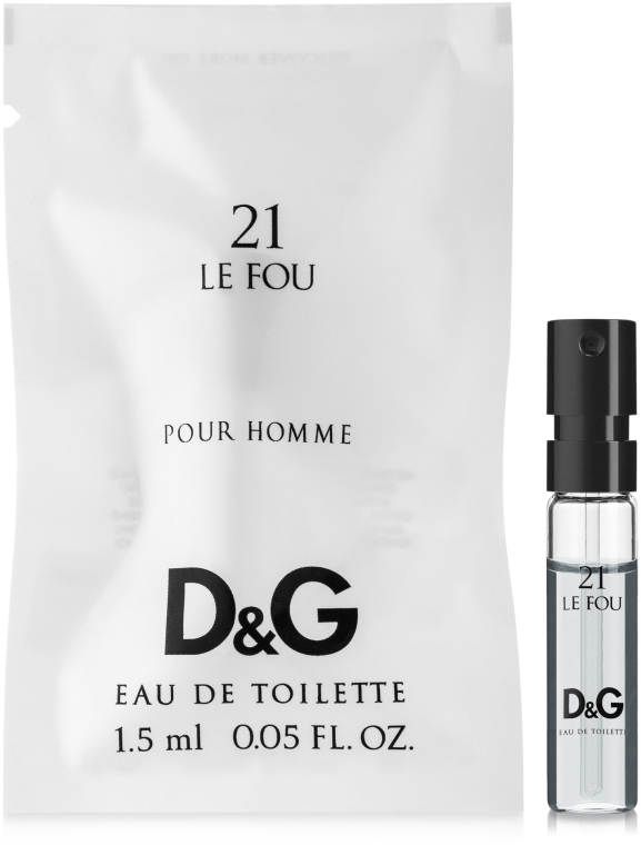D&G Anthology Le Fou 21 - Туалетна вода (пробник) — фото N1