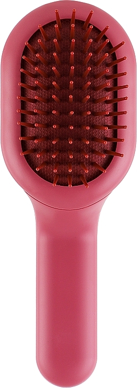 Расческа, розовая - Janeke Bag Curvy Hairbrush — фото N1