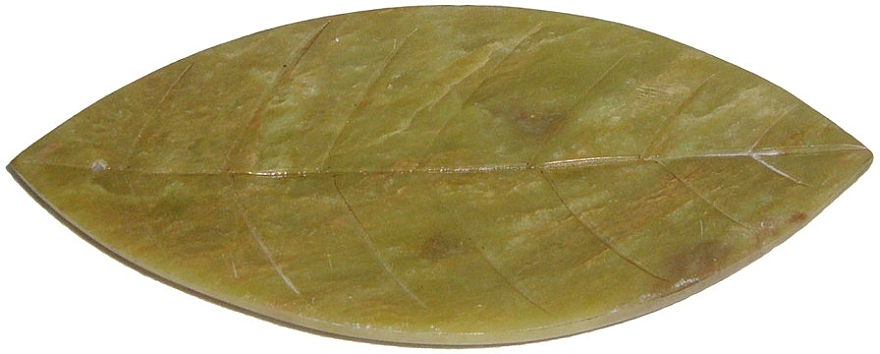 Підставка для пахощів "Leaf" з мильного каменя - Himalaya dal 1989 Flame Incense Holder — фото N1