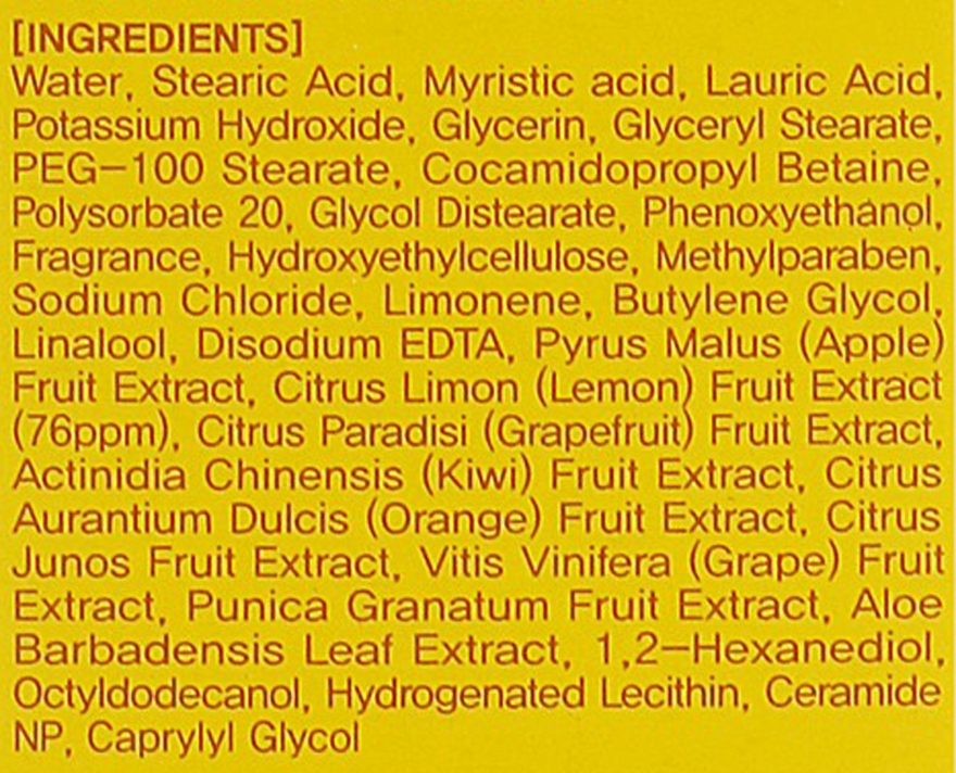 Пенка для умывания с керамидами и экстрактом лимона - Eyenlip Ceramide Lemon Cleansing Foam — фото N4