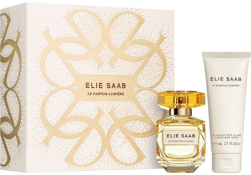 Elie Saab Le Parfum Lumiere - Набір (edp/50ml + b/lot/75ml) — фото N1