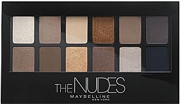 Духи, Парфюмерия, косметика УЦЕНКА Палетка теней для век - Maybelline New York The Nudes Palette *