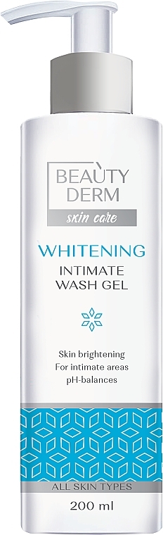 Гель для інтимної гігієни - Beauty Derm Skin Care Whitening Intimate Wash Gel  — фото N1