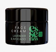 Парфумерія, косметика Крем для обличчя "Лаванда та авокадо" - Idolab Esenza Face Cream Lavender & Avocado