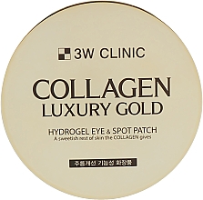 Патчи для глаз с коллагеном и золотом - 3w Clinic Collagen & Luxury Gold Eye Patch — фото N3