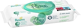 Детские влажные салфетки, 48 шт - Pampers Aqua Pure Wipes — фото N3