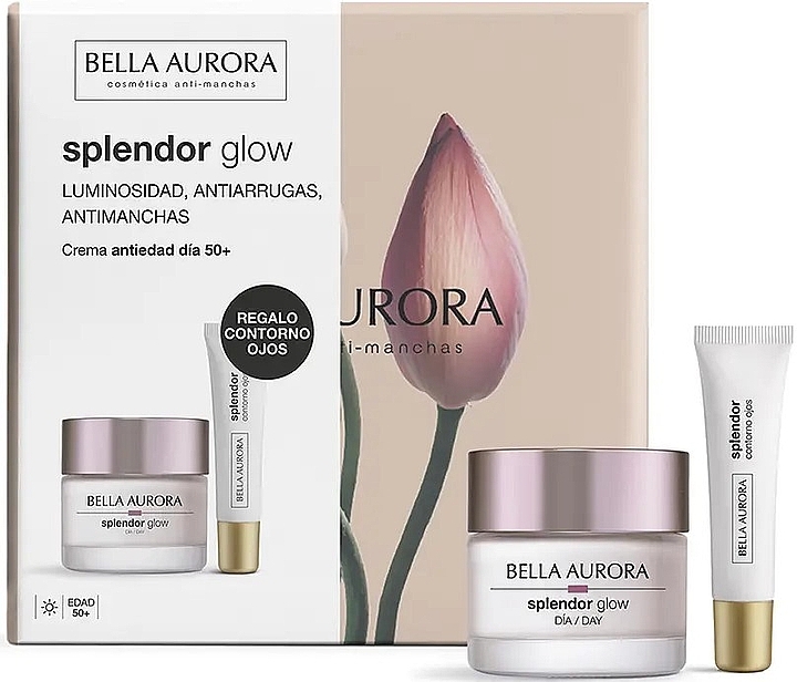 Набор - Bella Aurora Splendor Glow Set (cr/50ml + eye/cr/15ml) — фото N3