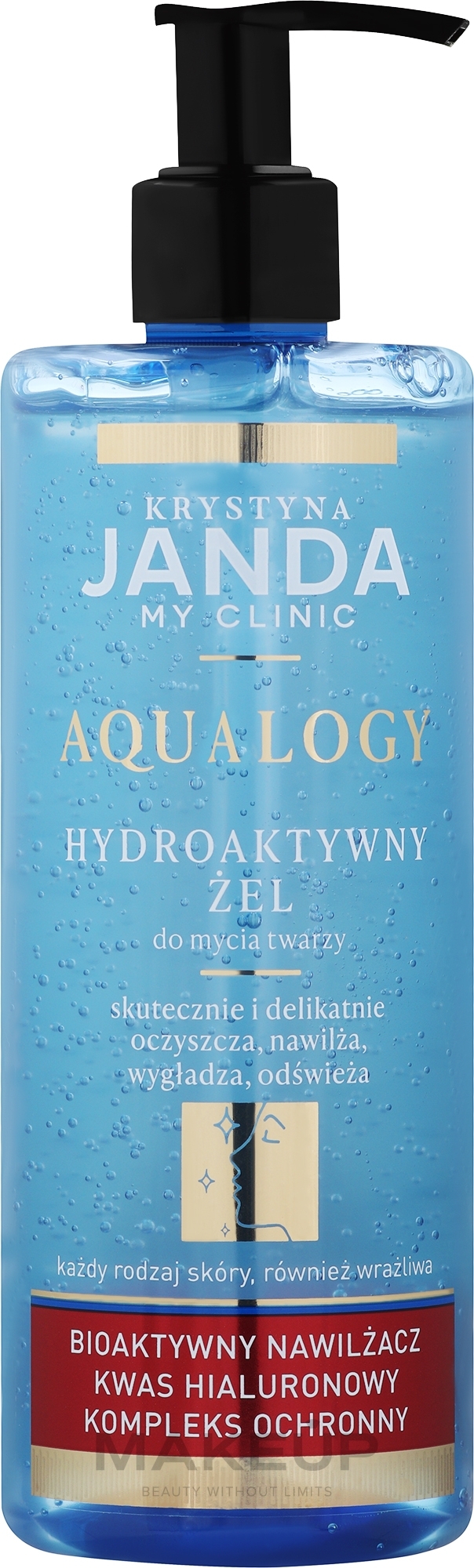 Гідроактивний гель для вмивання - Janda My Clinic Aqualogy — фото 400ml