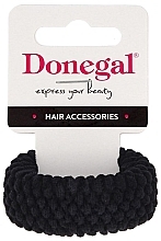 Парфумерія, косметика Резинка для волосся, FA-5718, чорна - Donegal