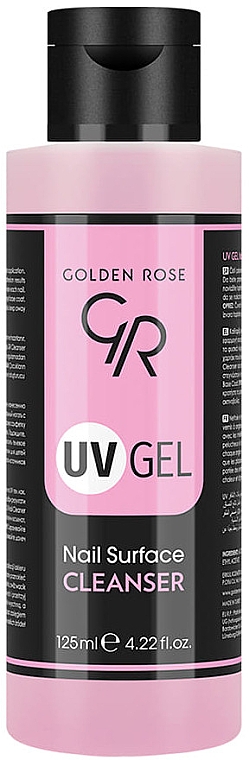 Обезжириватель для ногтевой пластины - Golden Rose UV Gel Nail Surface Cleanser — фото N1