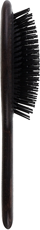 Овальная большая щетка для волос из дерева бубинга - Janeke Bobinga Wood Classic Hairbrush — фото N2