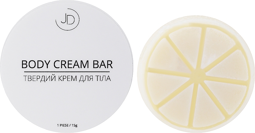 Твердий крем для тіла - JD Candle Cream Body Cream Bar — фото N2