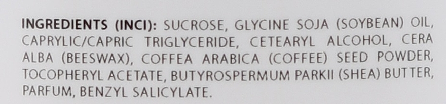 Антицелюлітний цукровий пілінг для тіла - Organique Spa Therapie Coffee Sugar Peeling — фото N6
