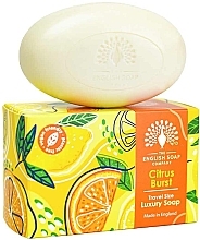 Духи, Парфюмерия, косметика Мыло "Цитрусовый взрыв" - The English Soap Company Travel Citrus Burst Mini Soap