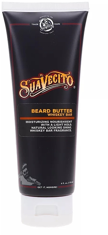 Масло для бороди «Віскі-бар» - Suavecito Beard Butter Whiskey Bar — фото N1