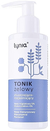 Тоник для лица с миндальной кислотой "Осветляющий" - Lynia Anti-Acne Tonic