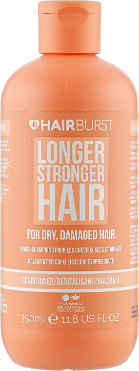 Кондиціонер для сухого й пошкодженого волосся - Hairburst Longer Stronger Hair Conditioner For Dry & Damaged Hair — фото N1