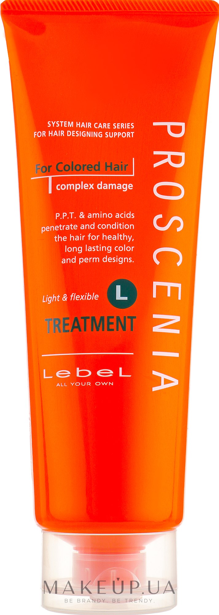 Маска для волосся "Легкість та гнучкість" - Lebel Proscenia Treatment L — фото 240ml
