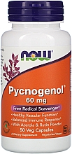 Капсули "Пікногенол", 60 мг - Now Foods Pycnogenol With Acerola & Rutin Powder — фото N1