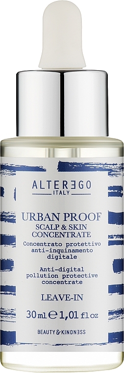 Защитный концентрат для кожи головы - Alter Ego Urban Proof Scalp & Skin Concentrate — фото N1
