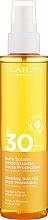 Духи, Парфюмерия, косметика Солнцезащитное масло для тела - Clarins Glowing Sun Oil High Protection SPF 30