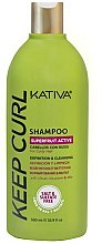 Шампунь для в'юнкого волосся  - Kativa Keep Curl Shampoo — фото N2