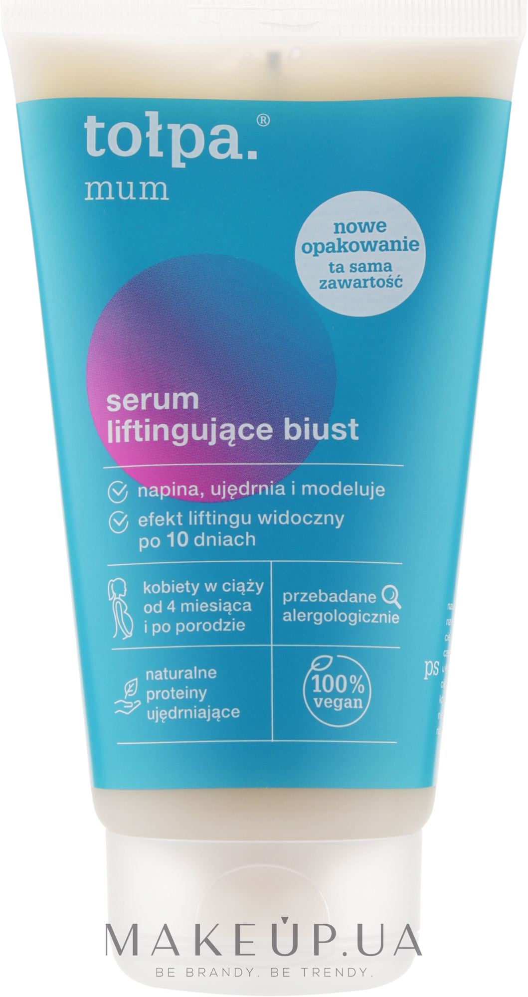 Сыворотка для моделирования груди - Tolpa Mum Lifting Bust Serum — фото 150ml