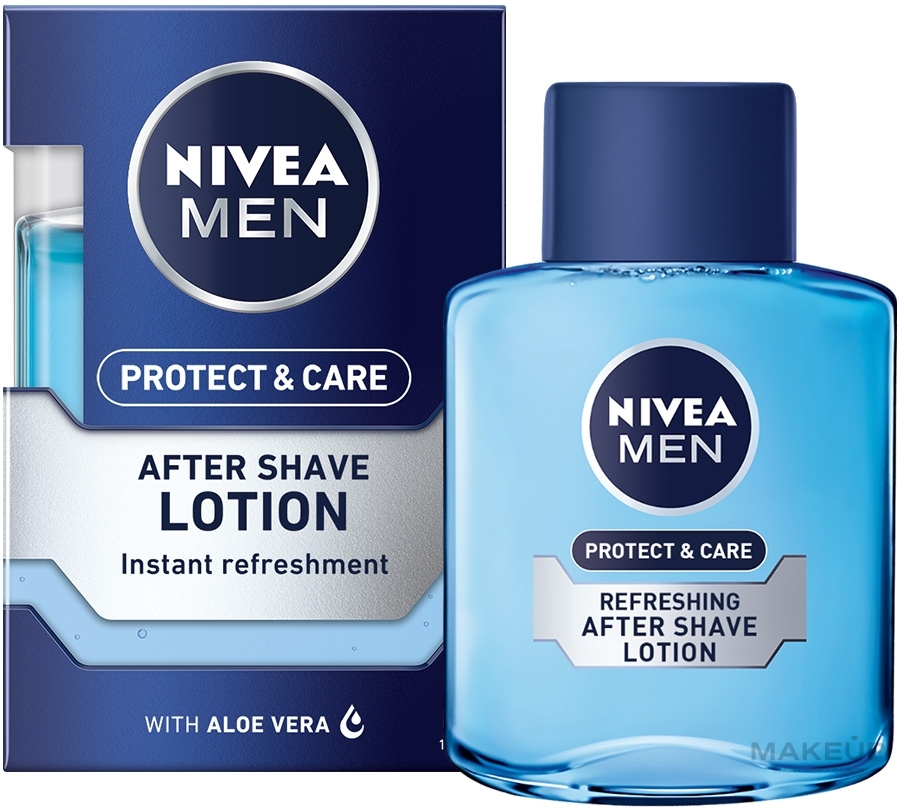 Зволожуючий лосьйон після гоління "Захист та догляд" - NIVEA MEN Protect & Care After Shave Lotion — фото 100ml