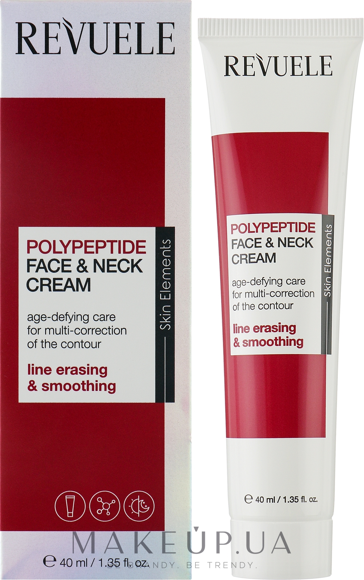 Крем для обличчя та шиї з пептидами - Revuele Polypeptide Face & Neck Cream — фото 40ml