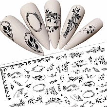 Духи, Парфюмерия, косметика Наклейки для ногтей, самоклеющиеся F-868 - Deni Carte 88252