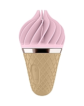 Парфумерія, косметика Вібратор кліторальний "Морозиво", рожевий - Satisfyer Layons Sweet Temptation