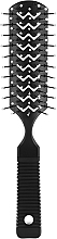 Духи, Парфюмерия, косметика Прямоугольная щетка для волос 499728, редкая, с резиновой ручкой - Inter-Vion