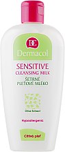 Нежное молочко для снятия макияжа для чувствительной кожи - Dermacol Sensitive Cleansing Milk — фото N1