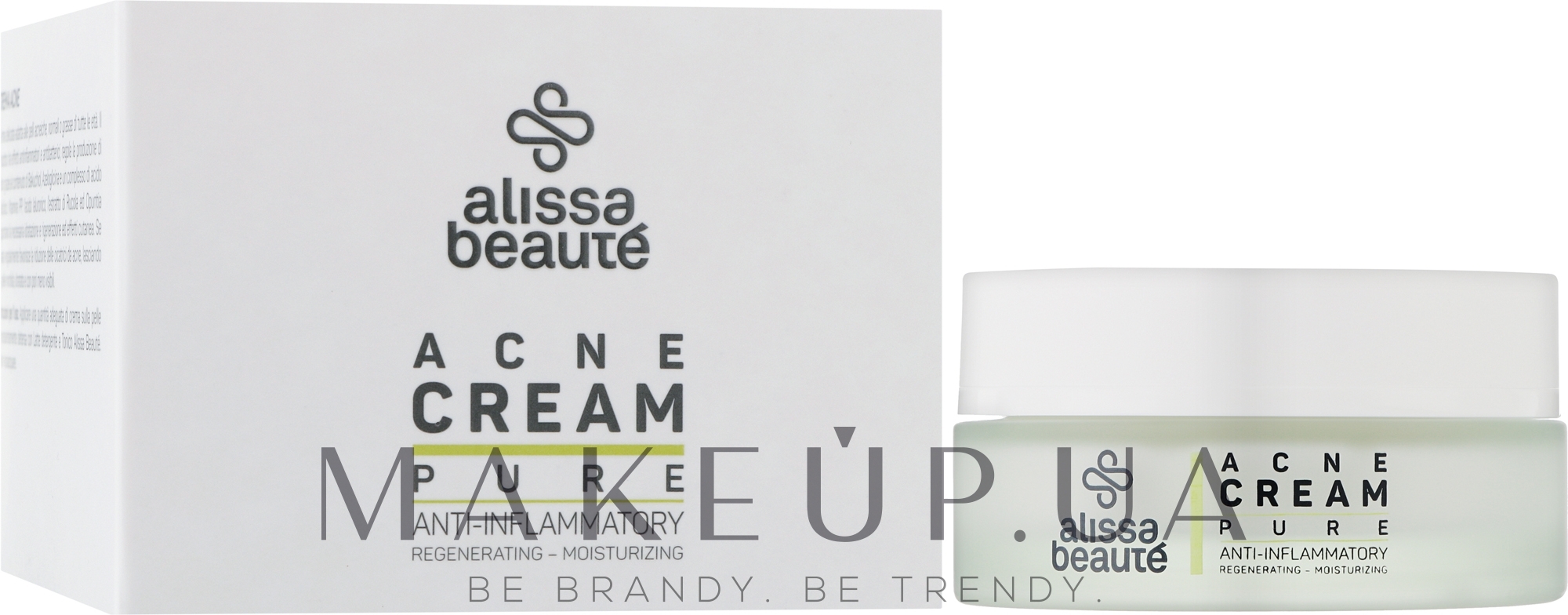 Крем для обличчя від прищів - Alissa Beaute Pure Acne Cream — фото 50ml