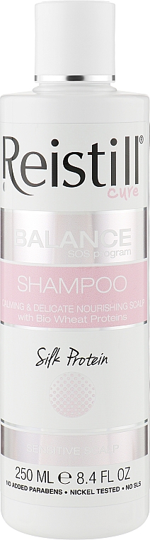 Заспокійливий шампунь для волосся - Reistill Balance Cure Calming Shampoo — фото N1