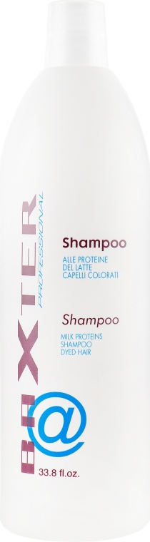 Шампунь для фарбованого волосся - Baxter Advanced Professional Hair Care Milk Proteins Shampoo — фото N3