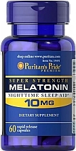 Парфумерія, косметика Дієтична добавка "Мелатонін", 10 мг - Puritan's Pride Melatonin