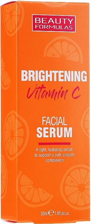Сироватка для освітлення обличчя, з вітаміном С - Beauty Formulas Brightening Vitamin C Facial Serum — фото N2