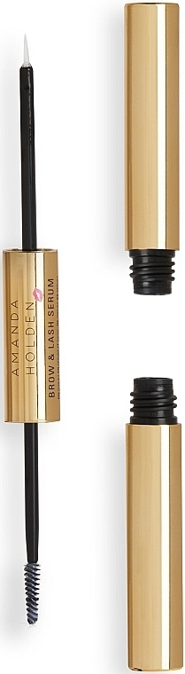 Сыворотка для укрепления бровей и ресниц - Revolution Pro x Amanda Holden It's Magic Brow & Lash Serum Duo — фото N2