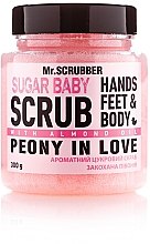 Духи, Парфюмерия, косметика Сахарный скраб для тела - Mr.Scrubber Sugar Baby Peony in Love