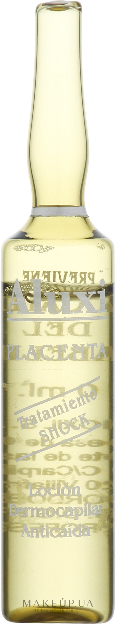Ампулы для лечения выпадения волос и активного роста - Aluxi Placenta — фото 10ml