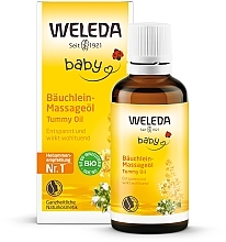 Масло від вздуття животика у немовлят - Weleda Baby-Bauchleinol — фото N2