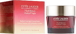 Парфумерія, косметика Нічна крем-маска, що надає шкірі сяйва - Estee Lauder Nutritious Vitality8 Night Radiant Overnight Creme/Mask